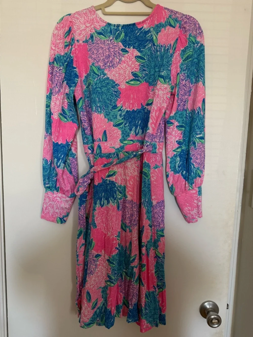Lilly Pulitzer Floral Wrap Dress - Picture 2 of 5